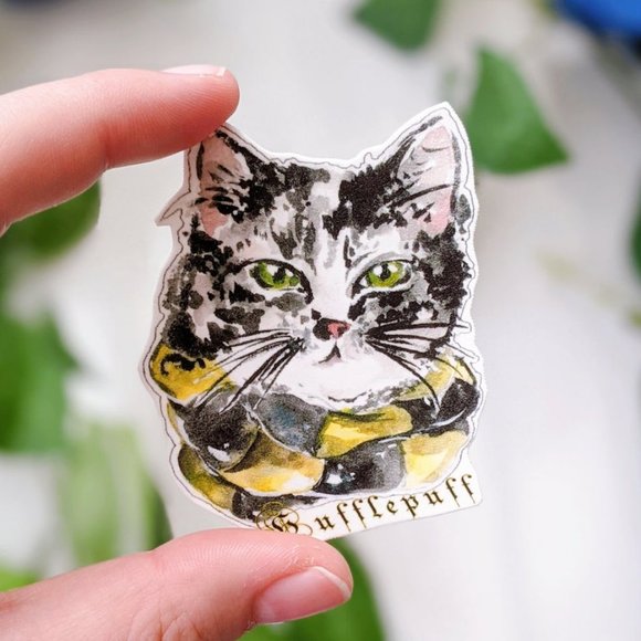 Hufflepuff Harry Potter Handmade Cute Pin - Picture 3 of 6